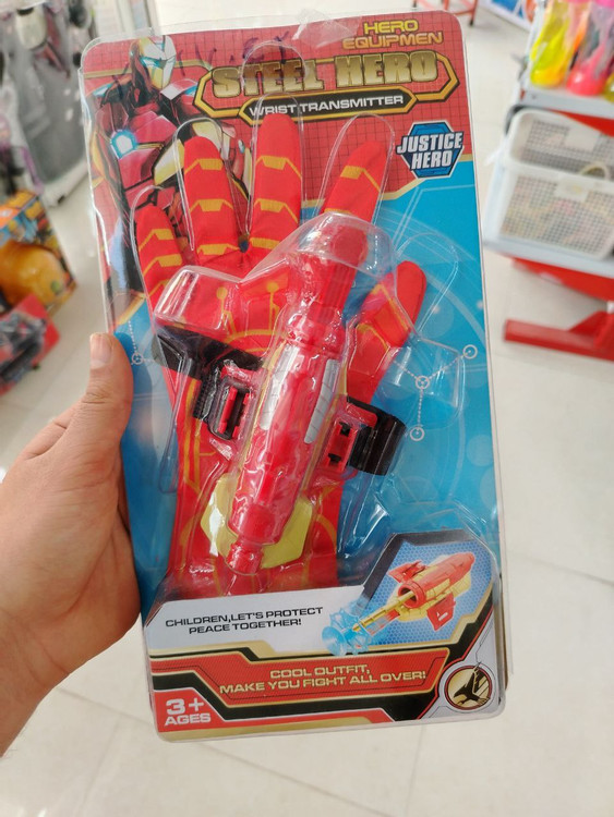 دستکش مردعنکبوتی پرتاب کن