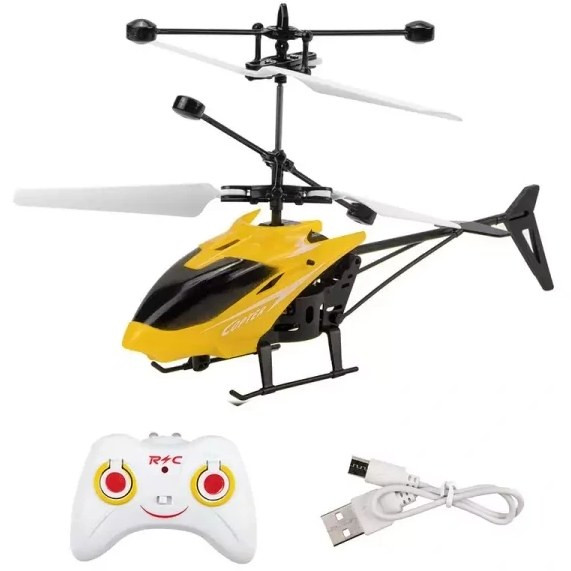 هلی کوپتر پروازی . شارژی . سنسور دار و کنترلی بار حرکت دست و کنترل