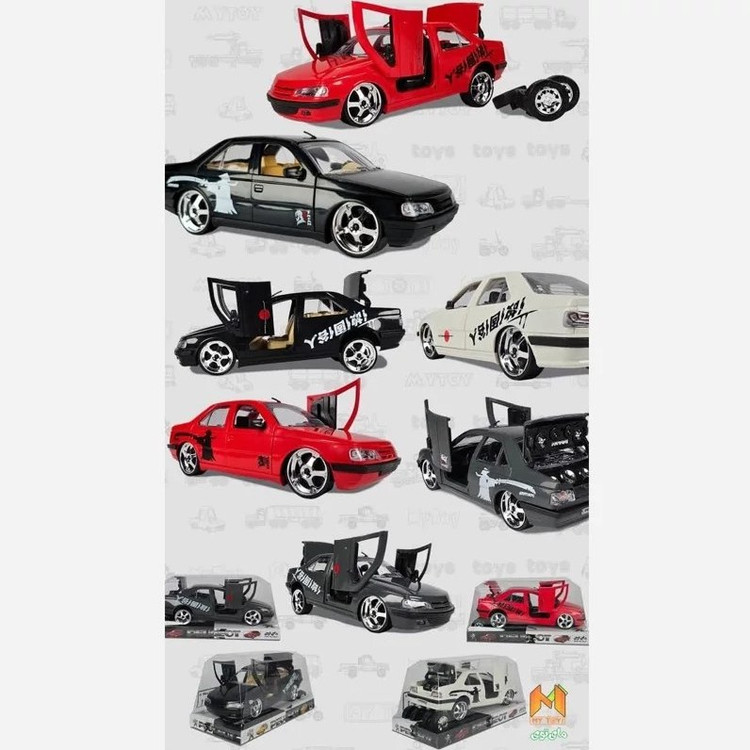 ماشین اسباب بازی پژو پارس شوتی