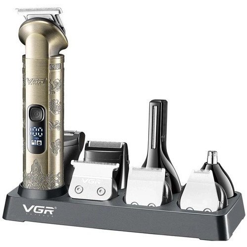 ماشین اصلاح وی جی آر مدل V-110 ۸ کاره ضد آب با برش مستقیم